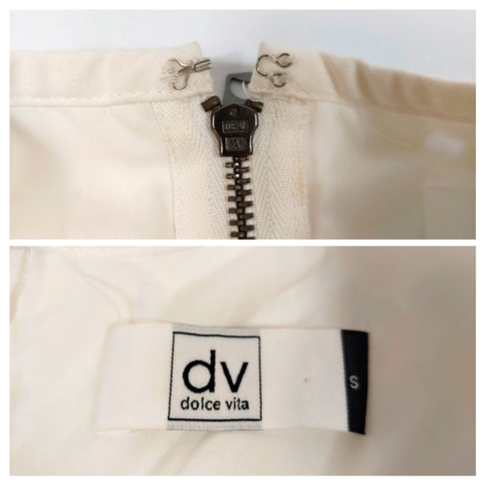 Dv Dolce Vita White Floral Off White Shift Dress - Picture 8 of 12